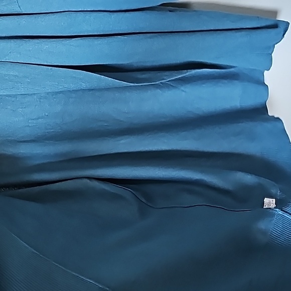 Eskandar Lagenlook Coastal Grandma shawl collar open front cardigan Lyons Blue - Picture 4 of 8